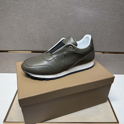 Damen Sneaker Slip-On Sportschuhe Elastisch Rutschfest