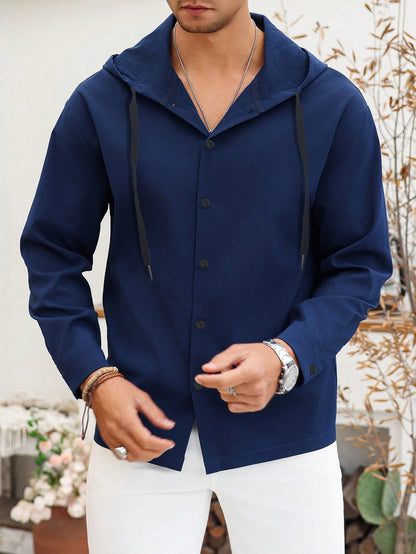 Herren Sportjacke mit Kapuze Modern Trendig
