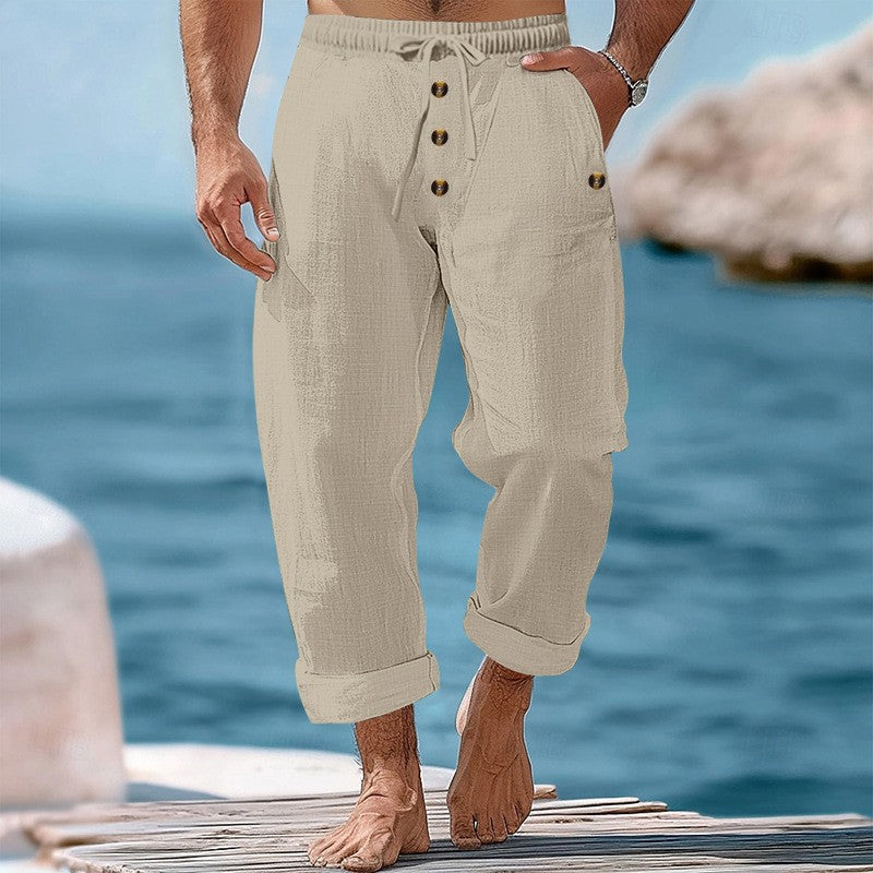 Herren Freizeithosen Bequem Lässig Modern
