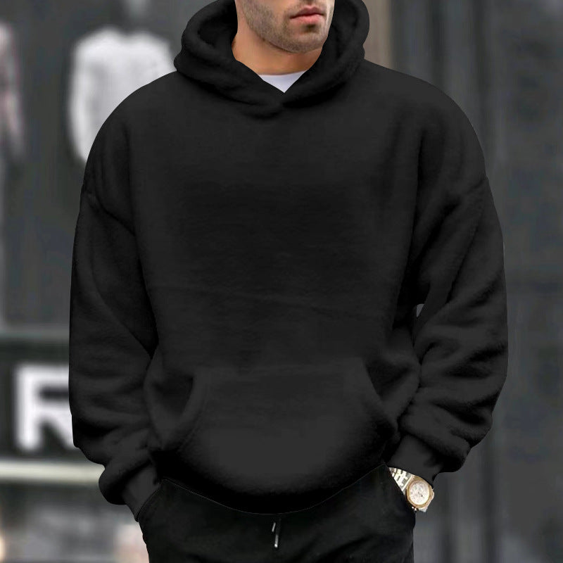 Übergroßer Herren Kapuzenpullover Oversized Style