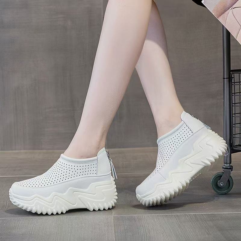 Damen Sneaker Atmungsaktiv Elegant Bequem Slip-On - BerlinGlamour