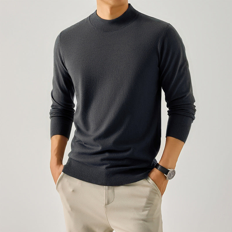 Herren Pullover Feinstrick Modern Elegant