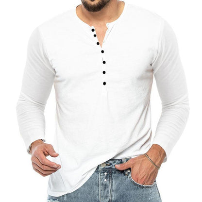 Herren Langarmhemd Elegant Modern Trendy