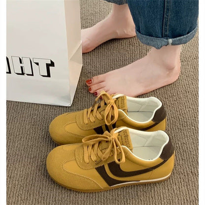 Damen Sneaker Atmungsaktiv Weich Laufsohle Frauen Schuhe