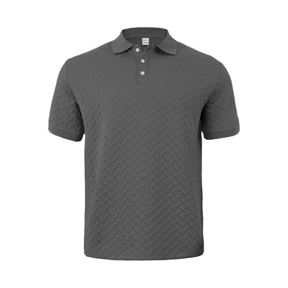 Herren Poloshirt Modern Strukturiert Baumwolle Berlin