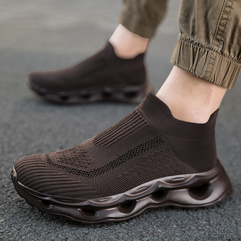 Damen Sneaker Sportlich Elastisch Dämpfend Komfort