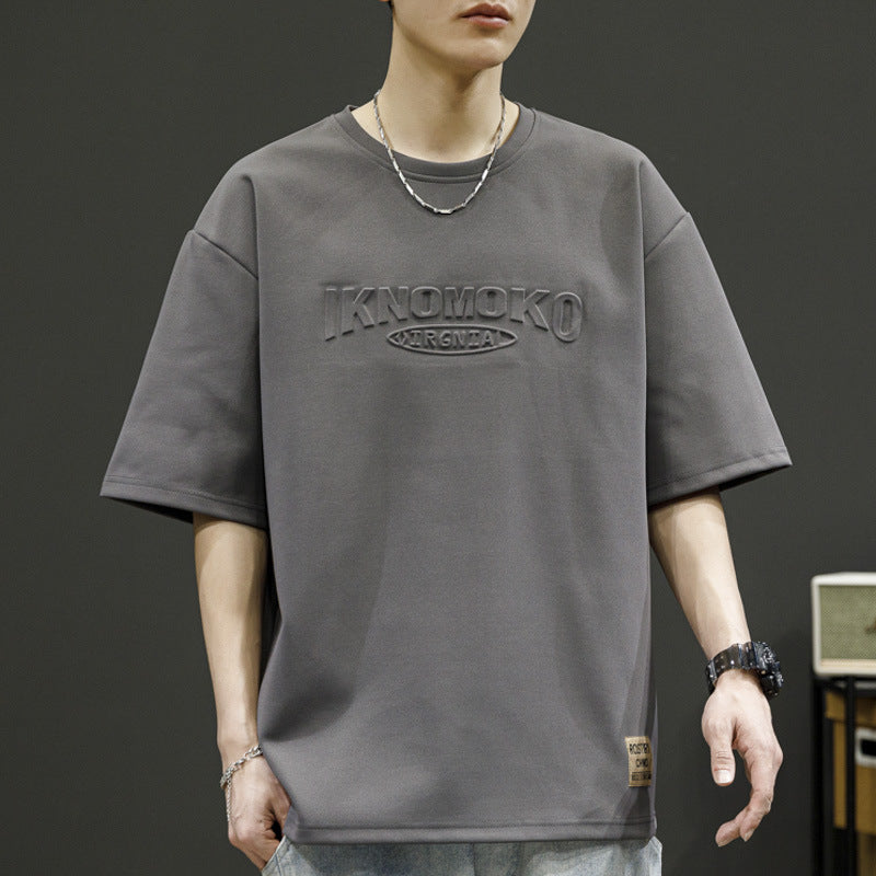 Herren T-Shirt Oversized mit Logo-Print Berlin Style - BerlinGlamour