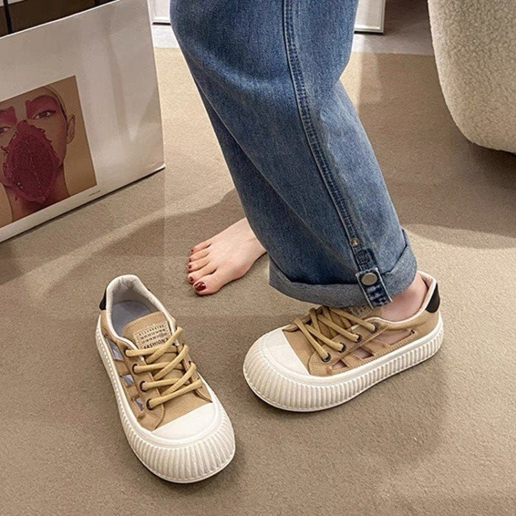 Damen Sneaker atmungsaktiv rutschfest Sportlich Heidi