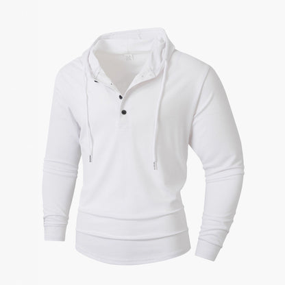 Herren Hoodie Langarm Lässig Komfortabel Mit Kordeln