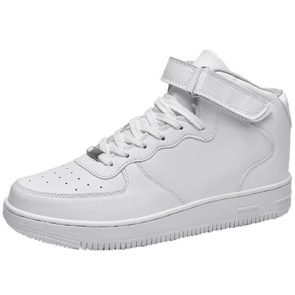 Damen Sneaker High-Top verstellbarer Klettverschluss Mode Schuhe