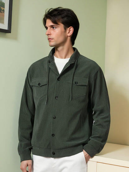 Herren Outdoor Jacke Urban Style Reißverschluss