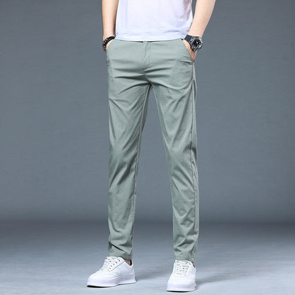 Herren Freizeithosen Slim Fit Modern Luftig Bequem