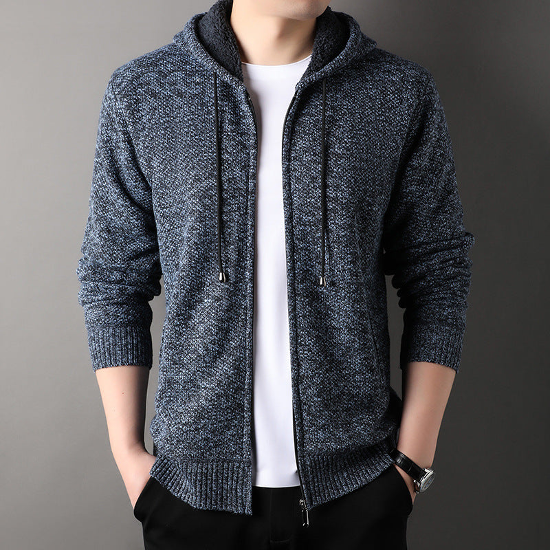 Herren Mode Jacke mit Kapuze und weich gefüttertem Innenfutter Berlin. - BerlinGlamour
