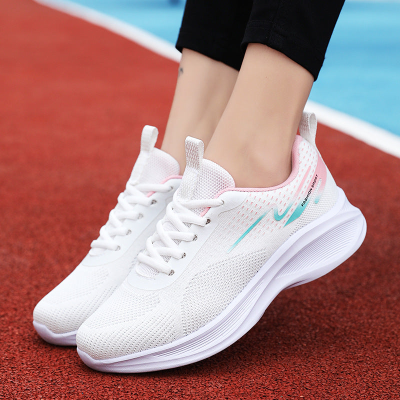 Damen Sneaker Leicht Atmungsaktiv Flexibel Sportlich