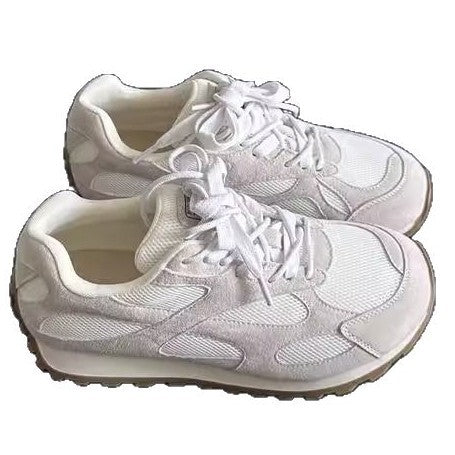 Damen Sneaker Sportlich Atmungsaktiv Wildleder