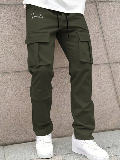 Herren Cargo-Hose Bequem Vielseitig Elastisch