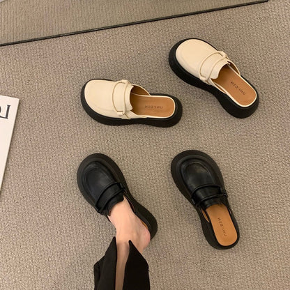Damen Mokassins Elegant Schnalle Bequem