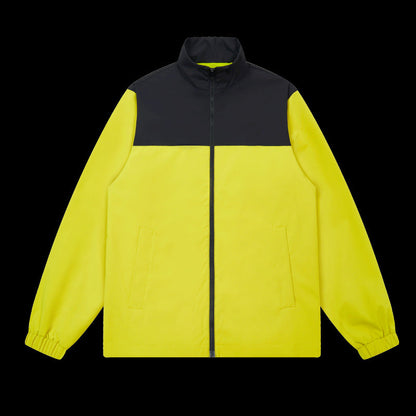 Herren Outdoor Jacke Sportlich Elastisch Mit Hochem Kragen