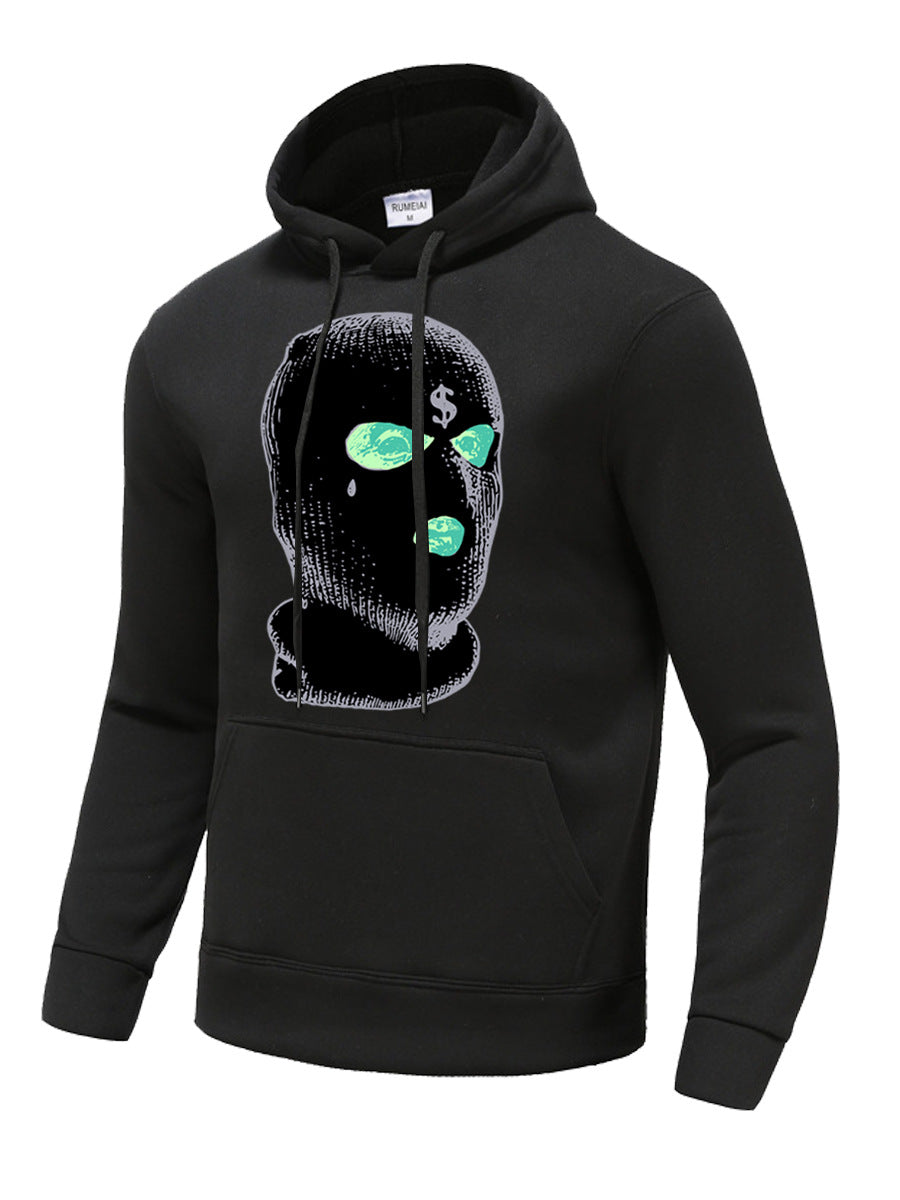 Herren Kapuzenpullover Berlin Grafikdruck Trendig
