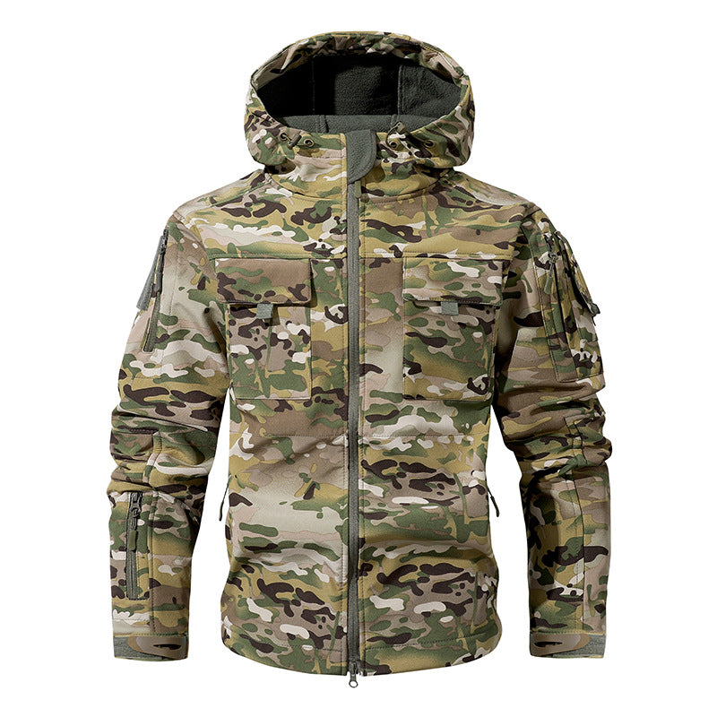 Herren Outdoor Funktionsjacke Wasserdicht Tactical
