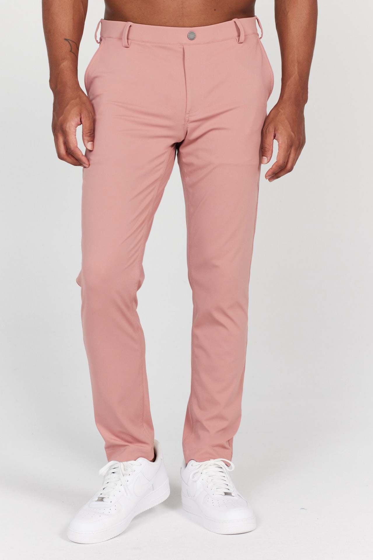 Herren Freizeithose Slim Fit Elastisch Mit Taschen