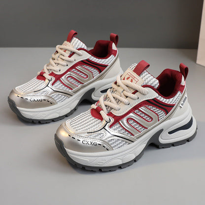 Damen Sneaker Sport Atmungsaktiv Komfortabel