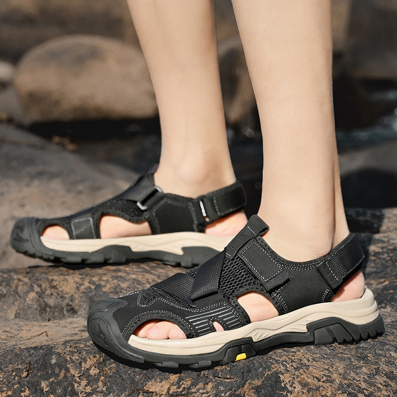 Damen Sport-Sandalen mit rutschfester Sohle und verstellbaren Riemen