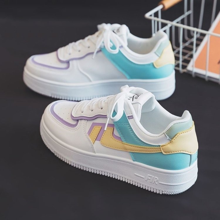 Damen Sneaker Sportlich Atmungsaktiv Laufschuhe Grün - BerlinGlamour