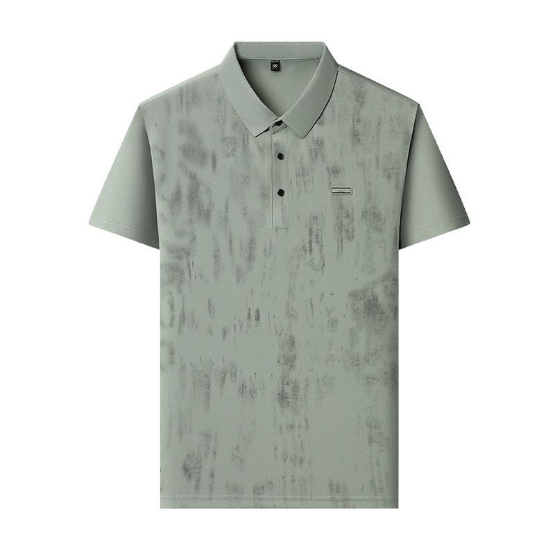 Herren Polohemd Kurzarm Piqué Stoff Modern