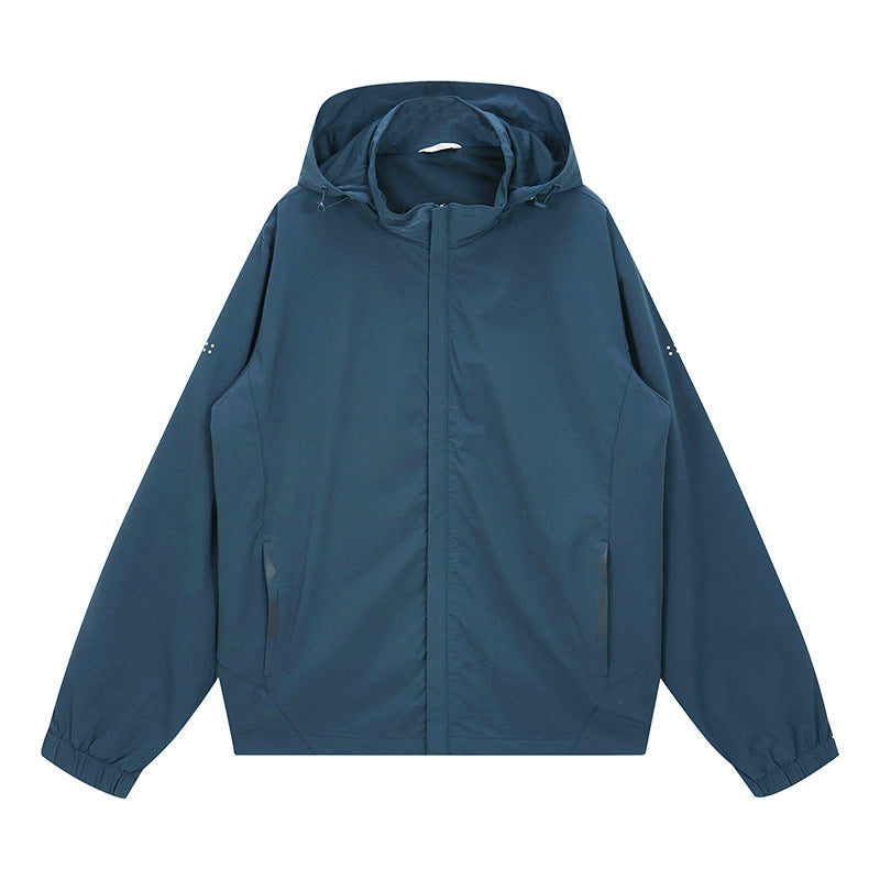 Herren Outdoor-Jacke Wasserdicht Verstellbare Kapuze