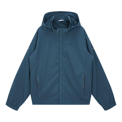 Herren Outdoor-Jacke Wasserdicht Verstellbare Kapuze