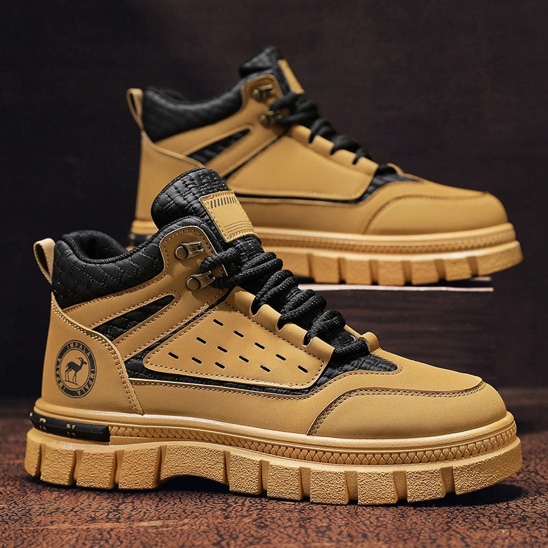 Damen Sneaker Sportlich High-Top mit rutschfester Sohle - BerlinGlamour