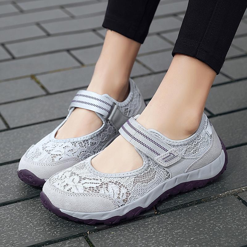 Damen Sportschuhe Elastisch Atmungsaktiv Bequem