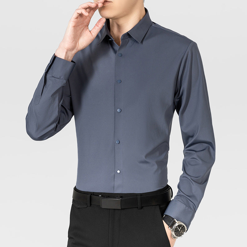 Herren Hemd Elegantes atmungsaktives Business-Hemd