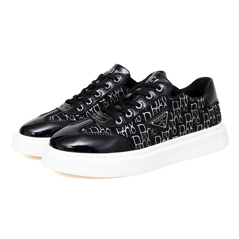 Damen Sneaker Glänzend Exklusiv Modisch