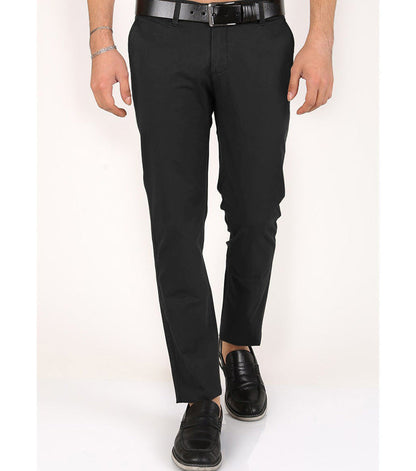 Schmale Herrenhose Stretch Chinohose Elastisch