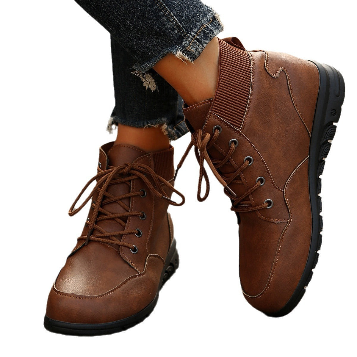 Damen Winterstiefel Warm Fleece Rutschfest