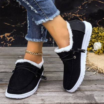 Warme Schuhe Frauen Winterstiefel Lässig