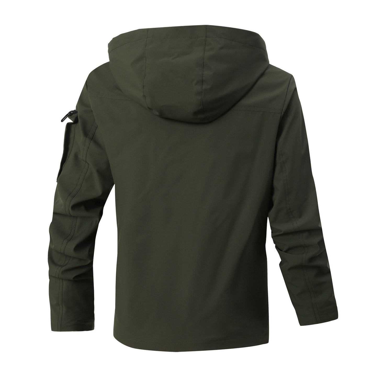Herren Outdoor-Jacke Funktionell Wasserdicht Mit Taschen