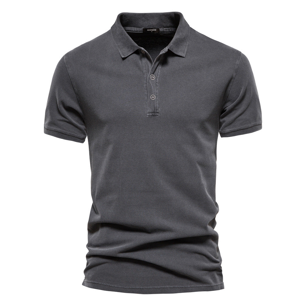Herren Polohemd Klassisch Weich Modern