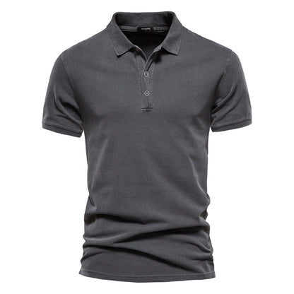 Herren Polohemd Klassisch Weich Modern