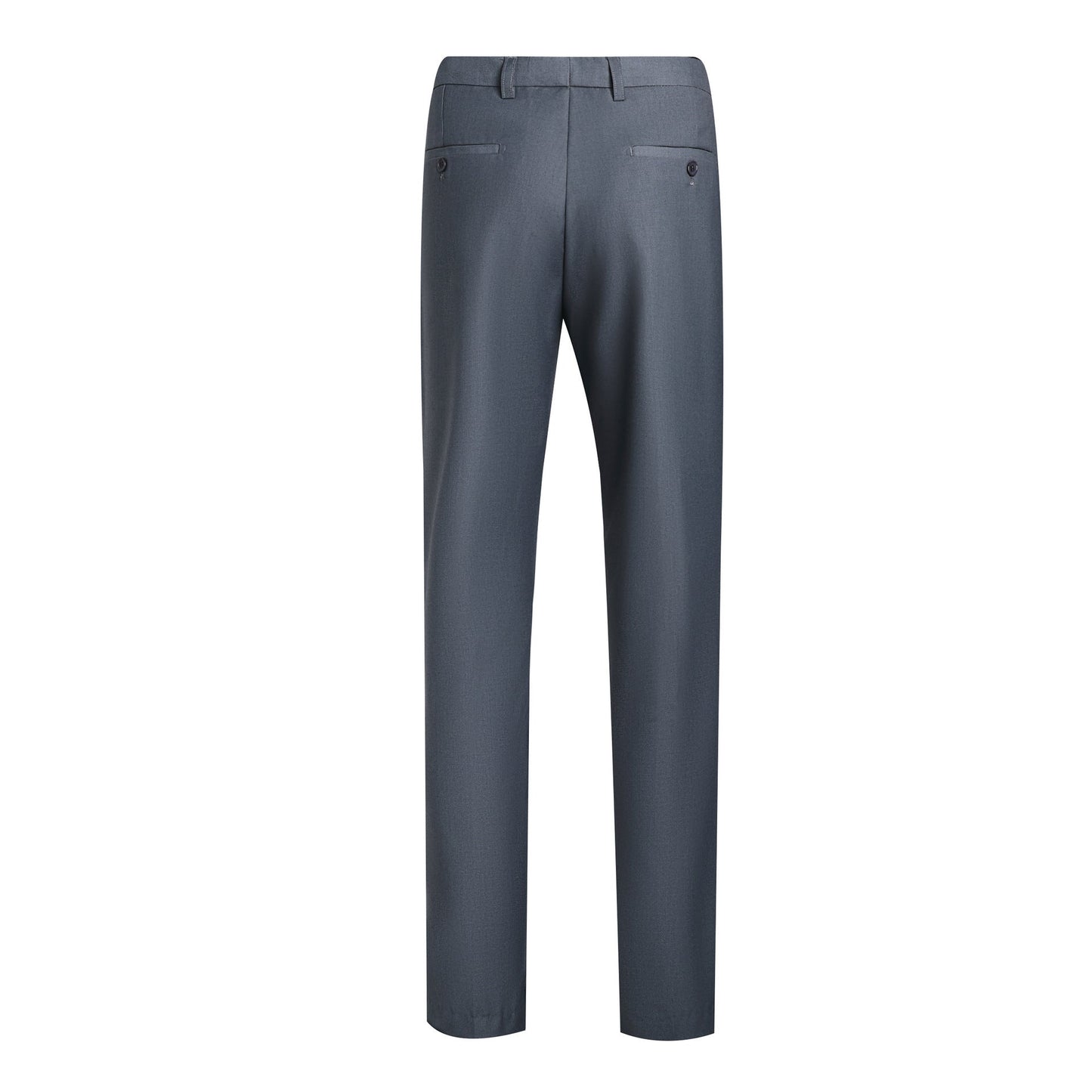 Herren Anzughose Slim Fit Schwarze Hose