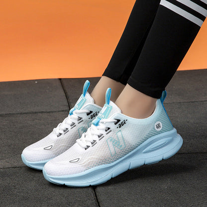 Damen Sportschuhe Leicht Atmungsaktiv Fitness Sneaker