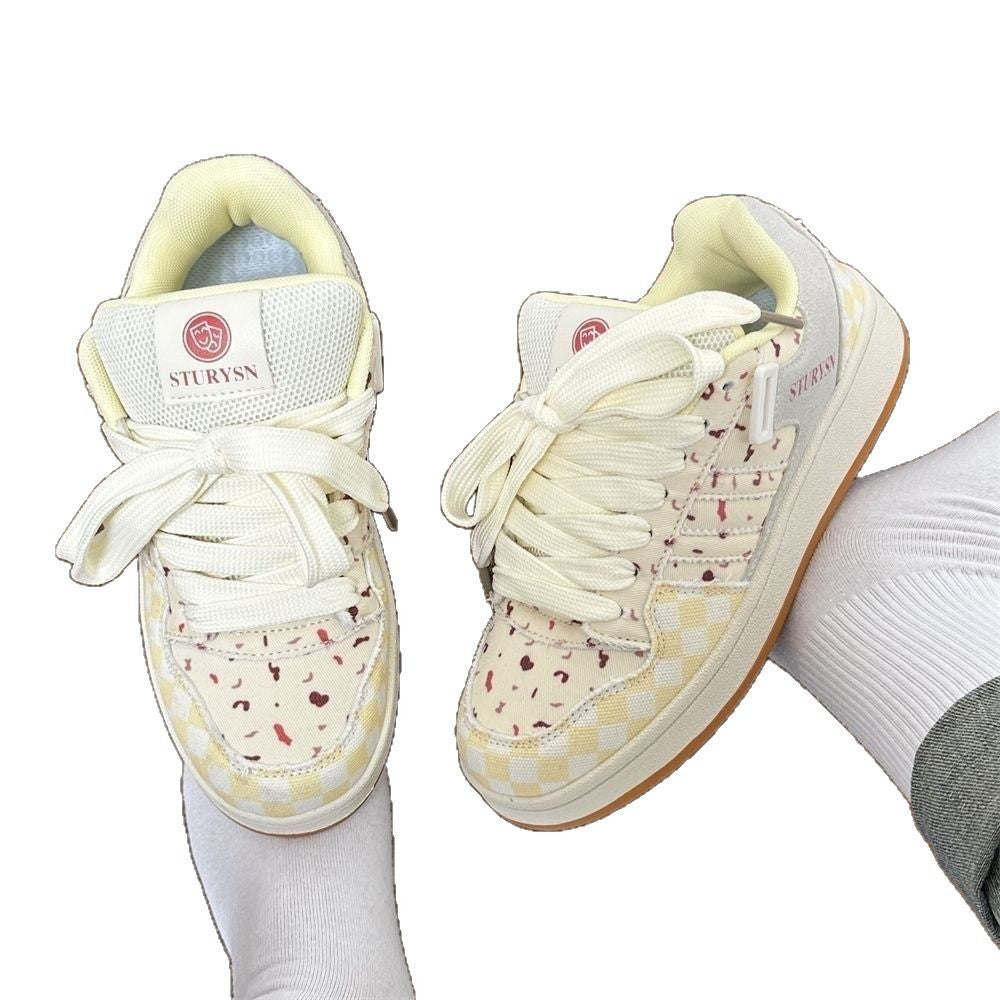 Damen Sneaker Sportlich Chic Mode Schuhe