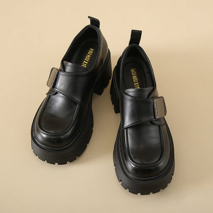 Damen Stiefeletten Robust mit Riemenverschluss Modern