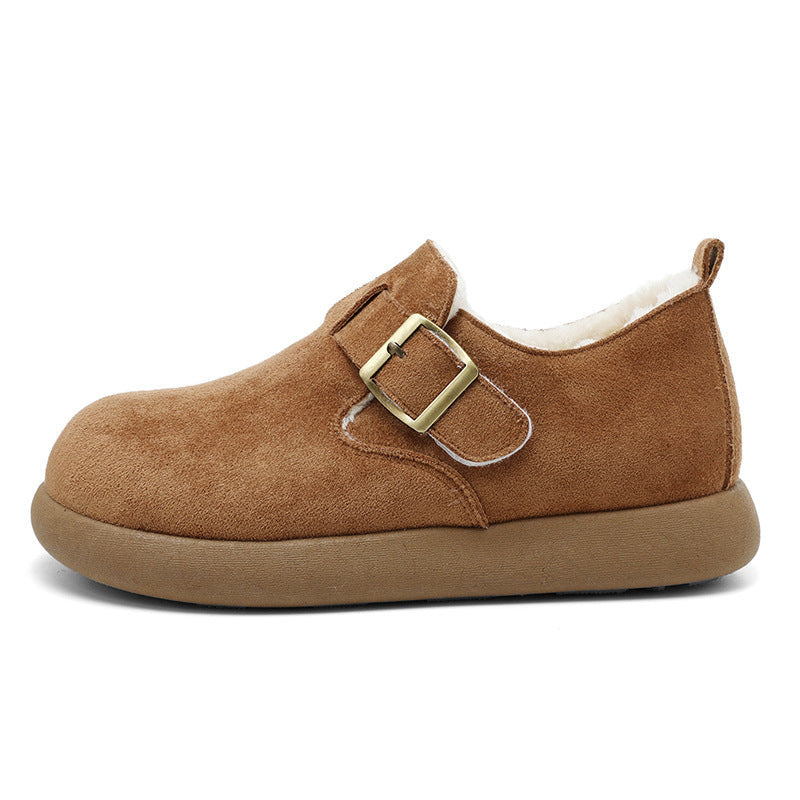 Damen Slipper Bequem Weich Fleece Innenfutter Warm