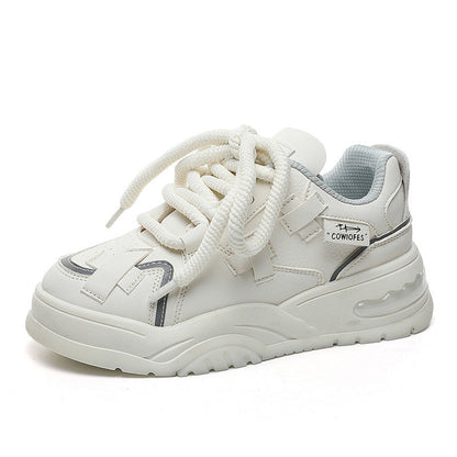 Damen Sneaker Sportlich Chunky atmungsaktiv Verstärkte Dämpfung