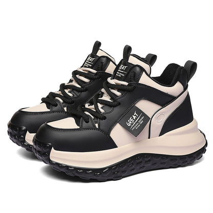 Damen Sneaker Sportlich Chunky Bequem Mit Dämpfung