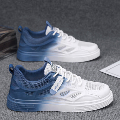 Damen Sneaker Sportlich Netz Leicht Laufschuhe