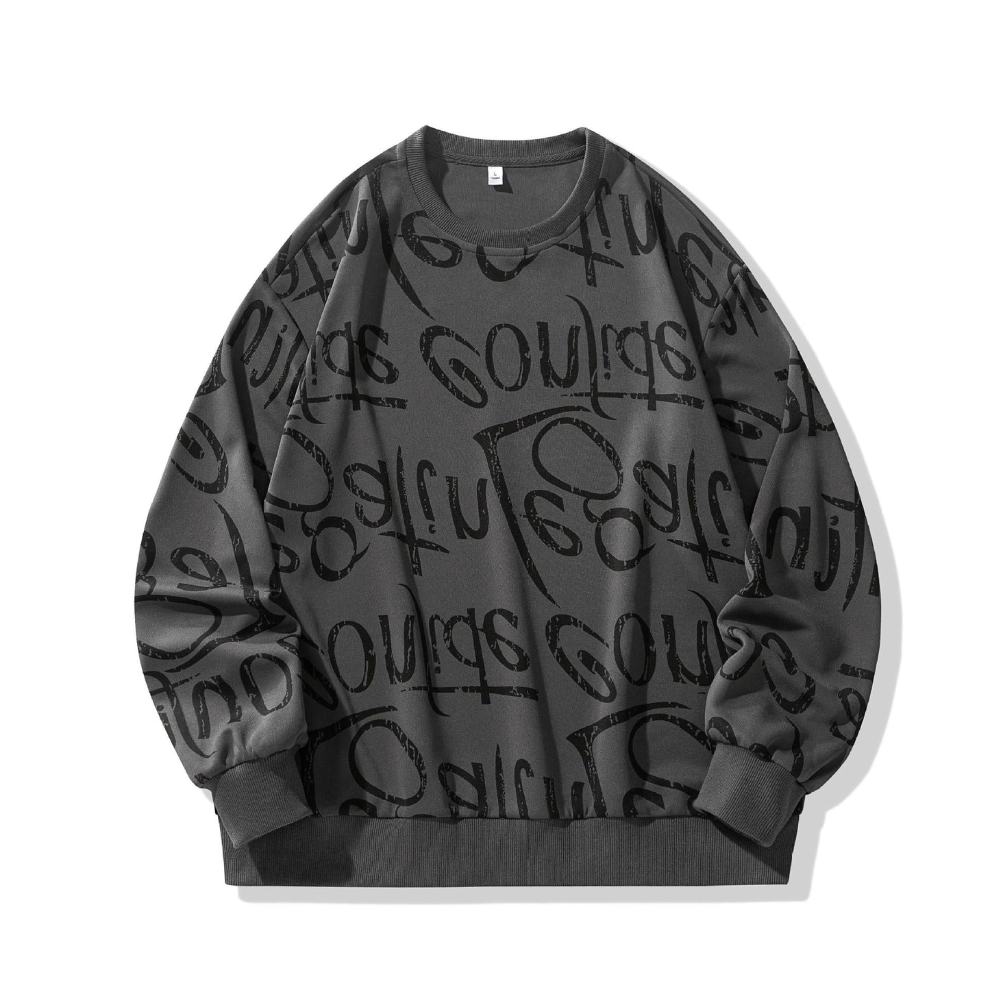 Herren Sweatshirt Weich Modernes Motiv Hedi-Mode